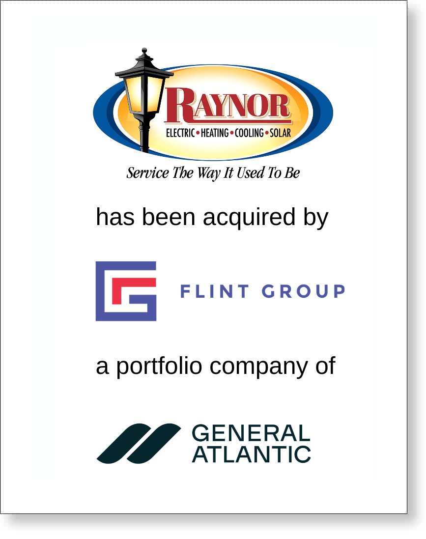 Raynor was acquired by Flint Group.