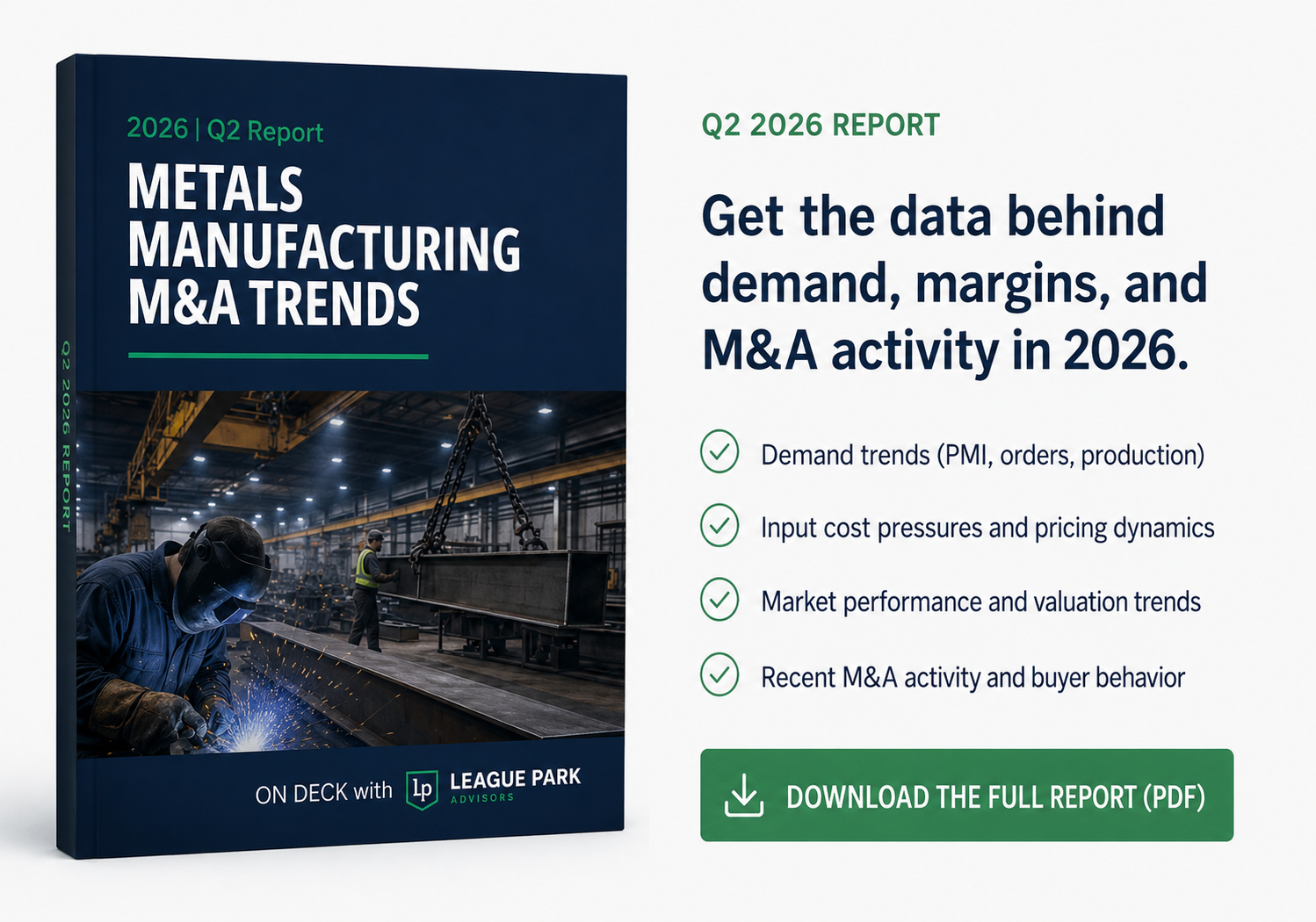 Download our Q2 2026 metals manufacturing trends report